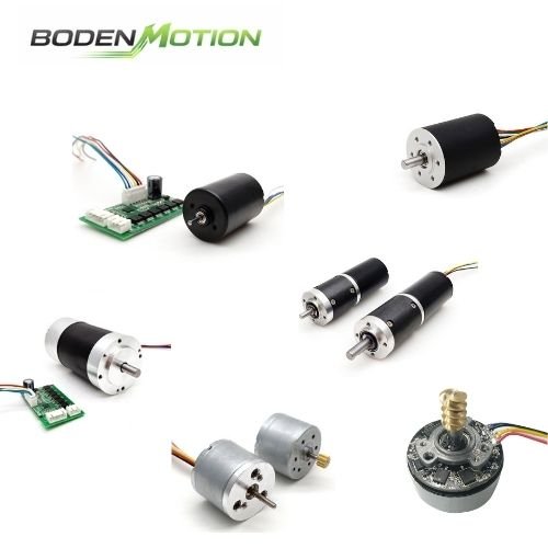 Brushless DC motor solutions for OEM applications with compact motors and control components