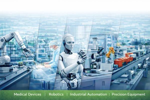 OEM application scenarios for medical devices, robotics, industrial automation, and precision equipment