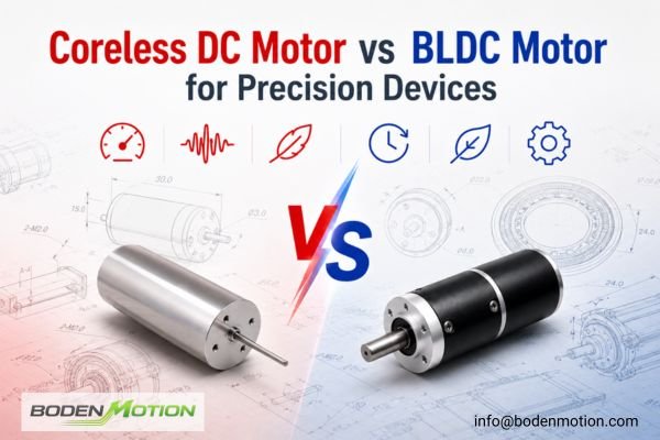 Coreless DC Motor vs BLDC Motor for Precision Devices