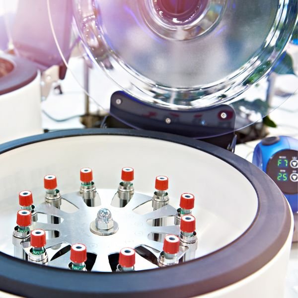 High-speed BLDC motor integrated into laboratory centrifuge equipment