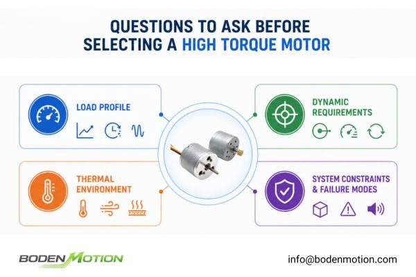 engineer discussing motor selection with a supplier