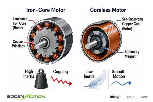 How Coreless Motors Improve Precision Control | BODENMOTION