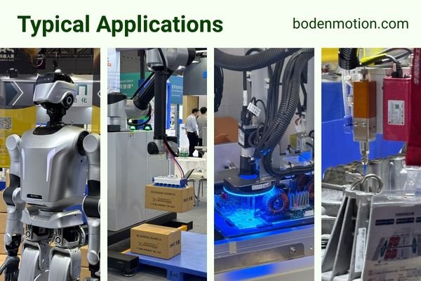 Engineers discussing motion solutions at the BODENMOTION booth at SCIIF 2026