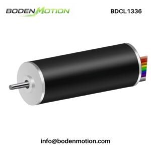 BDCL1336 coreless brushless DC motor with compact cylindrical design