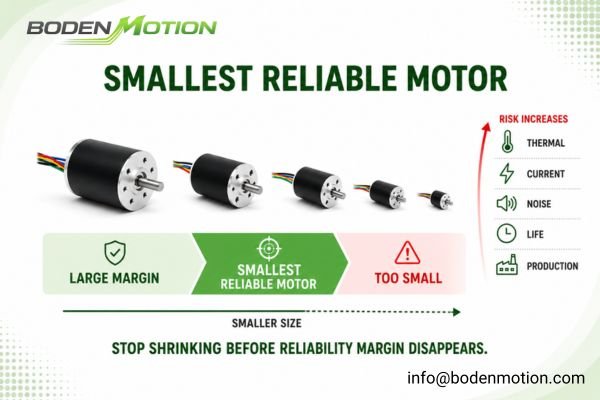 a flowchart for OEM motor selection based on application requirements