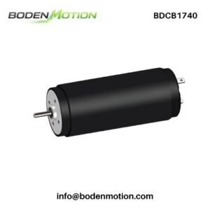 BDCB1740 coreless graphite brushed DC motor with compact cylindrical design for OEM drive applications
