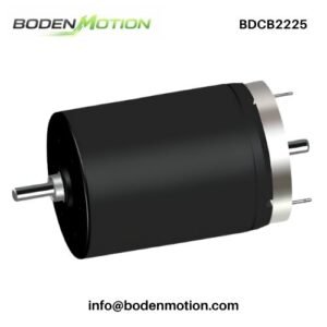BDCB2225 coreless graphite brushed DC motor with compact cylindrical body for OEM drive systems
