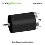 BDCB2230 coreless graphite brushed DC motor with compact cylindrical body for OEM motion systems