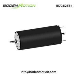 BDCB2864 coreless graphite brushed DC motor with Ø28 mm cylindrical body and output shaft for OEM drive systems