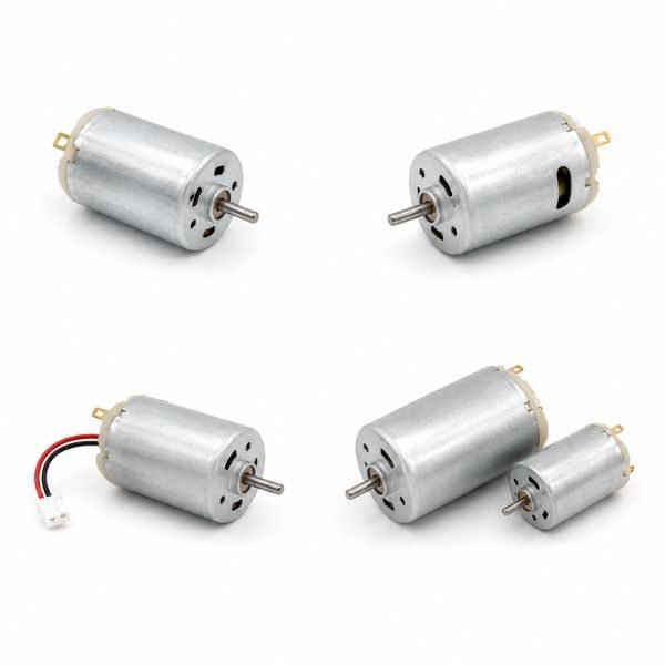 Small brushed DC motors for portable devices and compact OEM drive systems